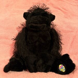 GANZ Webkinz Black Plush Gorilla